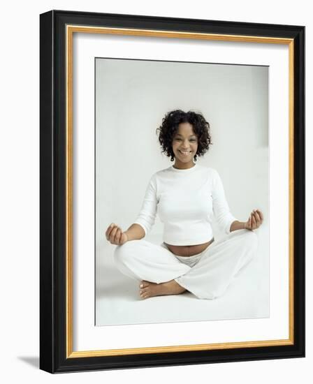 Yoga In Pregnancy-Ian Boddy-Framed Photographic Print