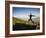 Yoga  in the Morning Sun Upon Poon Hill Along the  Anapurna Circuit - Ghorepani, Nepal-Dan Holz-Framed Photographic Print