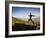 Yoga  in the Morning Sun Upon Poon Hill Along the  Anapurna Circuit - Ghorepani, Nepal-Dan Holz-Framed Photographic Print