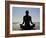 Yoga on the Beach, Northern Ireland-John Warburton-lee-Framed Photographic Print