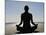Yoga on the Beach, Northern Ireland-John Warburton-lee-Mounted Photographic Print