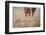 Yoga on the Beach with Namaste-Marina Pissarova-Framed Photographic Print