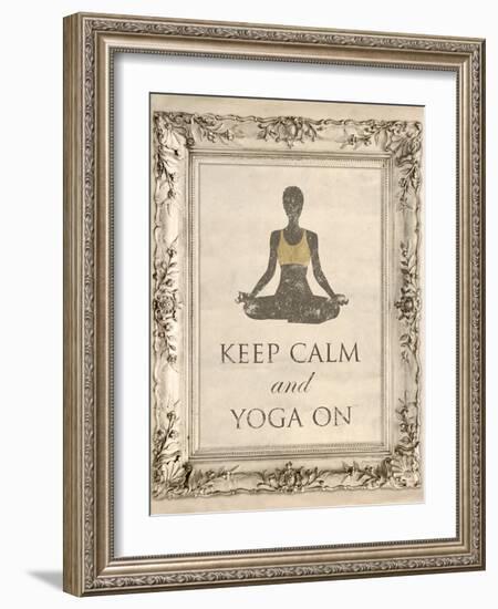 Yoga On-Morgan Yamada-Framed Art Print