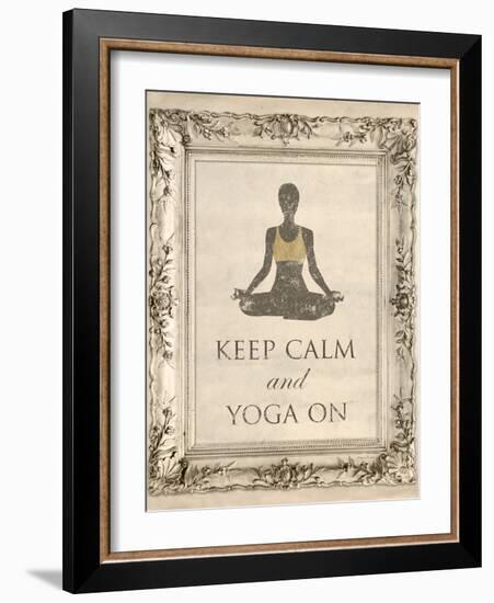 Yoga On-Morgan Yamada-Framed Art Print