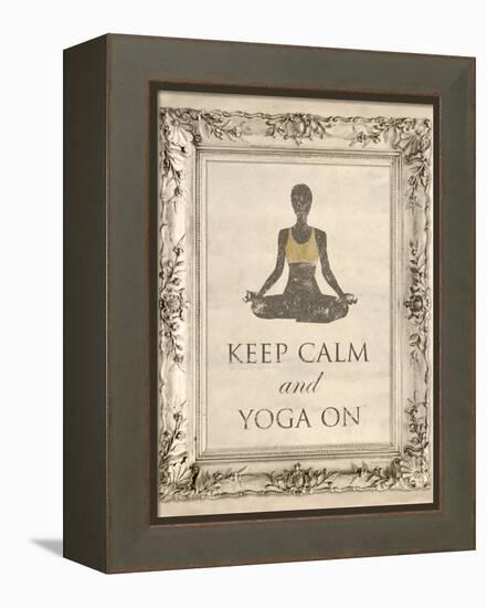 Yoga On-Morgan Yamada-Framed Stretched Canvas