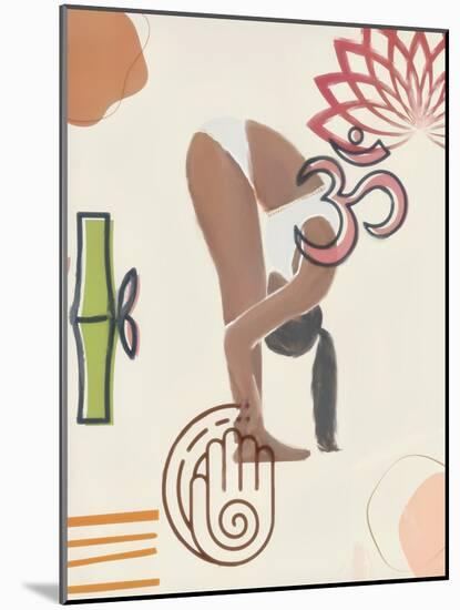 Yoga Pose 3-Jesse Keith-Mounted Art Print