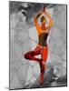 Yoga Pose I-Sisa Jasper-Mounted Art Print