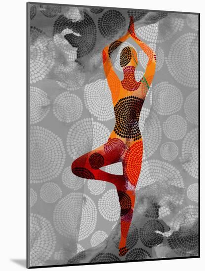 Yoga Pose I-Sisa Jasper-Mounted Art Print