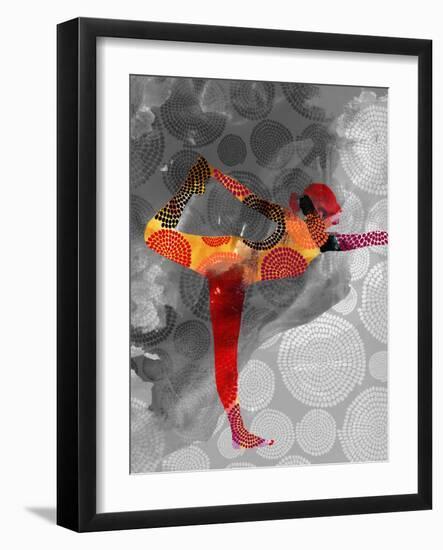 Yoga Pose II-Sisa Jasper-Framed Art Print