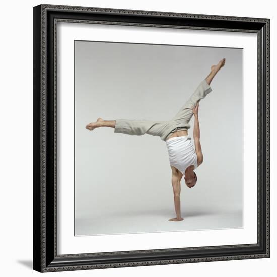 Yoga Pose-Tony McConnell-Framed Premium Photographic Print