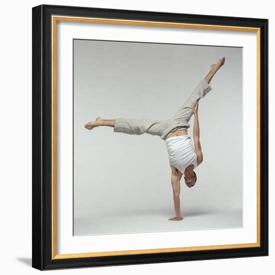 Yoga Pose-Tony McConnell-Framed Premium Photographic Print