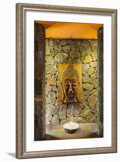 Yoga Room at the Spa in Beachcomber Dinarobin Hotel-Jon Arnold-Framed Photographic Print