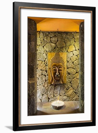 Yoga Room at the Spa in Beachcomber Dinarobin Hotel-Jon Arnold-Framed Photographic Print