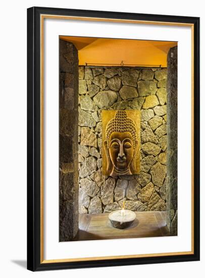 Yoga Room at the Spa in Beachcomber Dinarobin Hotel-Jon Arnold-Framed Photographic Print