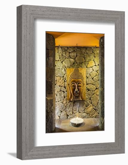 Yoga Room at the Spa in Beachcomber Dinarobin Hotel-Jon Arnold-Framed Photographic Print