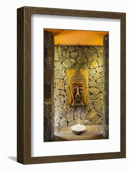 Yoga Room at the Spa in Beachcomber Dinarobin Hotel-Jon Arnold-Framed Photographic Print