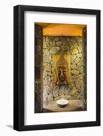 Yoga Room at the Spa in Beachcomber Dinarobin Hotel-Jon Arnold-Framed Photographic Print