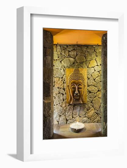 Yoga Room at the Spa in Beachcomber Dinarobin Hotel-Jon Arnold-Framed Photographic Print