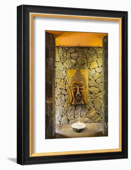 Yoga Room at the Spa in Beachcomber Dinarobin Hotel-Jon Arnold-Framed Photographic Print