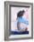 Yoga with My Cat-Sharyn Bursic-Framed Giclee Print