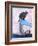 Yoga with My Cat-Sharyn Bursic-Framed Giclee Print