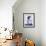 Yoga with My Cat-Sharyn Bursic-Framed Giclee Print displayed on a wall