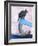 Yoga with My Cat-Sharyn Bursic-Framed Giclee Print