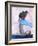 Yoga with My Cat-Sharyn Bursic-Framed Giclee Print