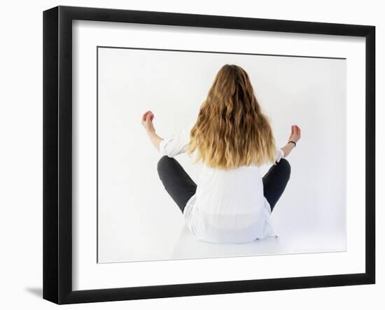 Yoga-Charles Bowman-Framed Photographic Print