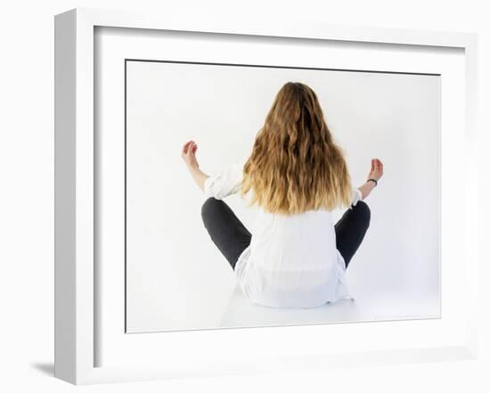 Yoga-Charles Bowman-Framed Photographic Print