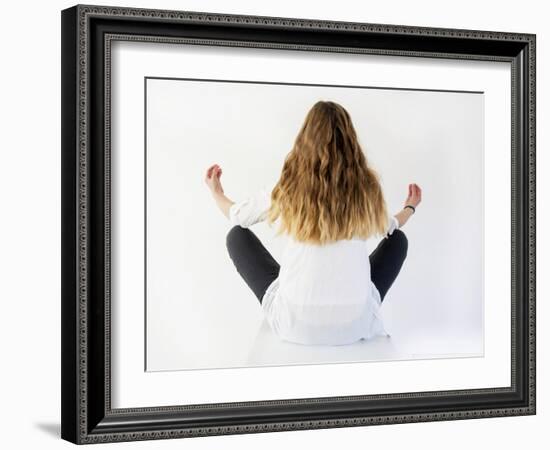 Yoga-Charles Bowman-Framed Photographic Print