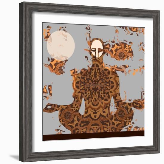 Yoga-Teofilo Olivieri-Framed Giclee Print