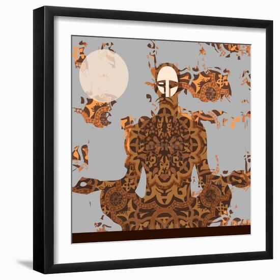 Yoga-Teofilo Olivieri-Framed Giclee Print