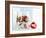 Yoghurt with Muesli and Strawberries-Dieter Heinemann-Framed Photographic Print