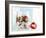 Yoghurt with Muesli and Strawberries-Dieter Heinemann-Framed Photographic Print