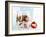 Yoghurt with Muesli and Strawberries-Dieter Heinemann-Framed Photographic Print