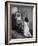 Yogi Sri Aurobindo's Photograph Being Worshipped by Woman in Sari-Eliot Elisofon-Framed Photographic Print