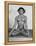 Yogi Vithaldas in the Padma-Asan (Lotus Pose) One of the Meditative Postures-null-Framed Premier Image Canvas