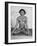 Yogi Vithaldas in the Padma-Asan (Lotus Pose) One of the Meditative Postures-null-Framed Photographic Print