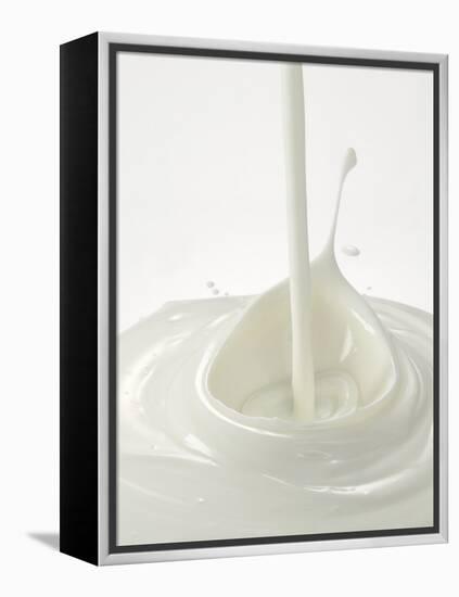 Yogurt Being Poured-Kröger & Gross-Framed Premier Image Canvas