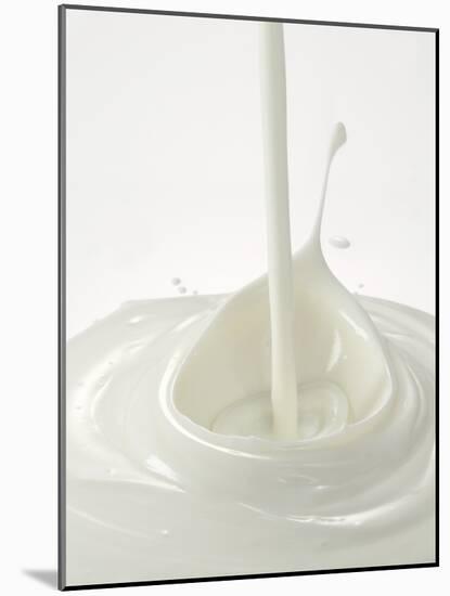 Yogurt Being Poured-Kröger & Gross-Mounted Photographic Print