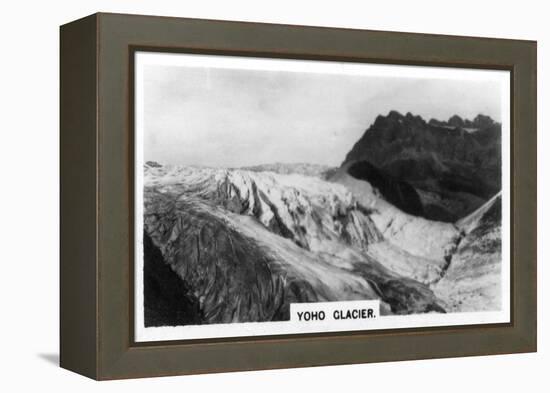 Yoho Glacier, Rocky Mountains, Canada, C1920S-null-Framed Premier Image Canvas