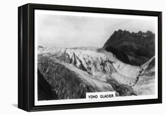 Yoho Glacier, Rocky Mountains, Canada, C1920S-null-Framed Premier Image Canvas