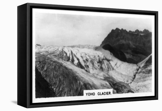 Yoho Glacier, Rocky Mountains, Canada, C1920S-null-Framed Premier Image Canvas