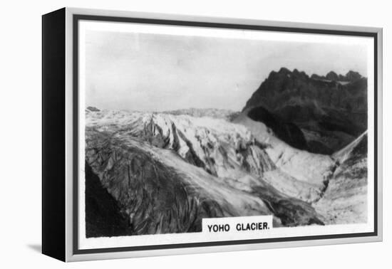 Yoho Glacier, Rocky Mountains, Canada, C1920S-null-Framed Premier Image Canvas