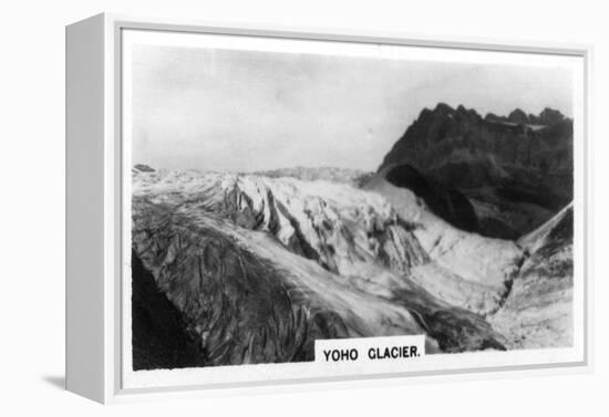 Yoho Glacier, Rocky Mountains, Canada, C1920S-null-Framed Premier Image Canvas