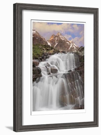 Yoho National Park Falls-Donald Paulson-Framed Giclee Print