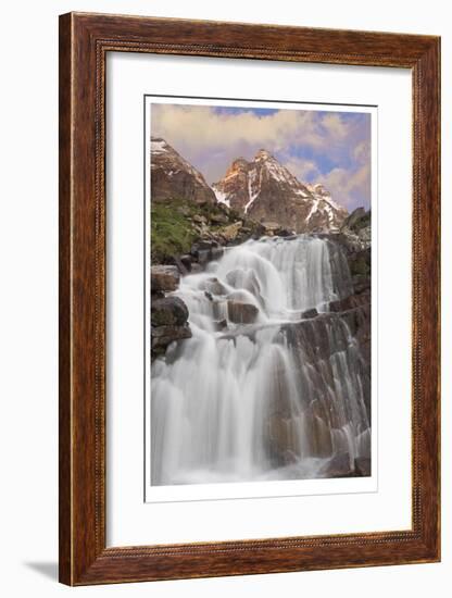 Yoho National Park Falls-Donald Paulson-Framed Giclee Print