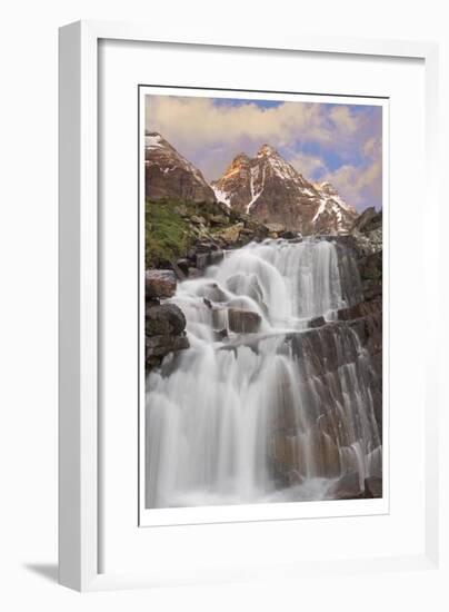 Yoho National Park Falls-Donald Paulson-Framed Giclee Print