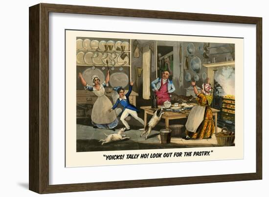 Yoiks Talley Ho! Look Out for the Pastry-Henry Thomas Alken-Framed Art Print